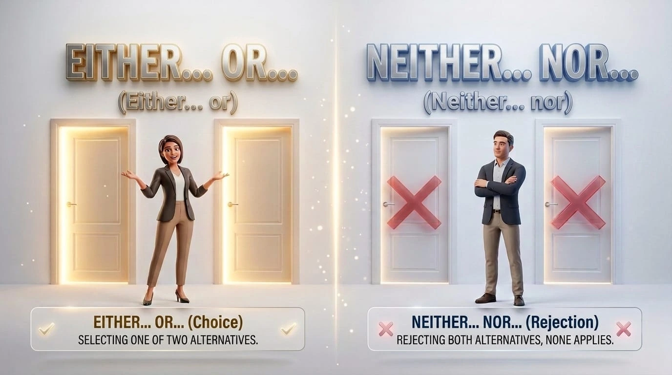 either or neither