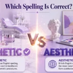 Esthetic or Aesthetic
