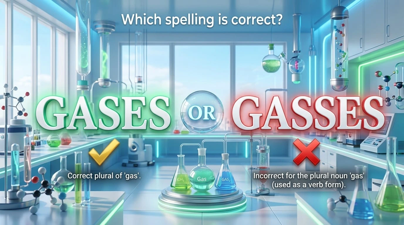 gasses or gases