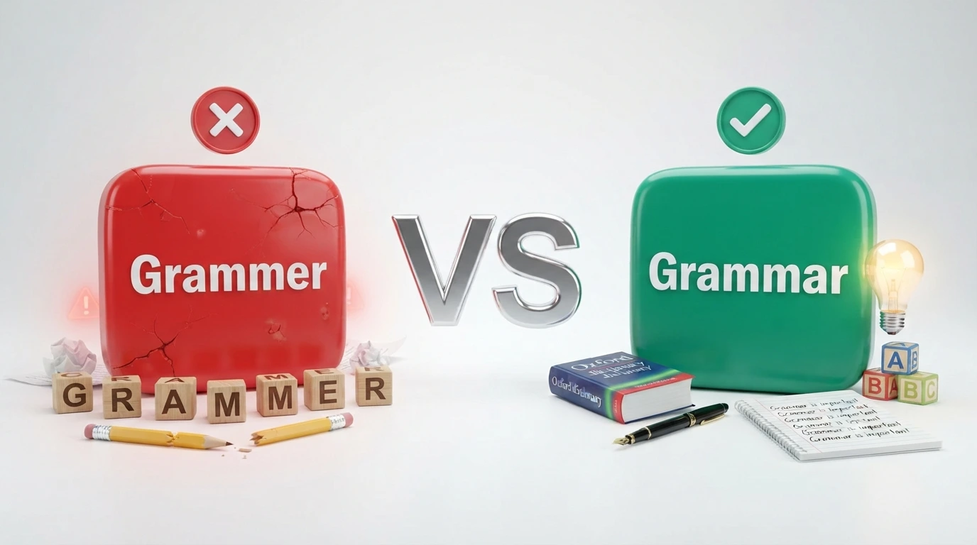 Grammar or Grammer – Correct Spelling guide