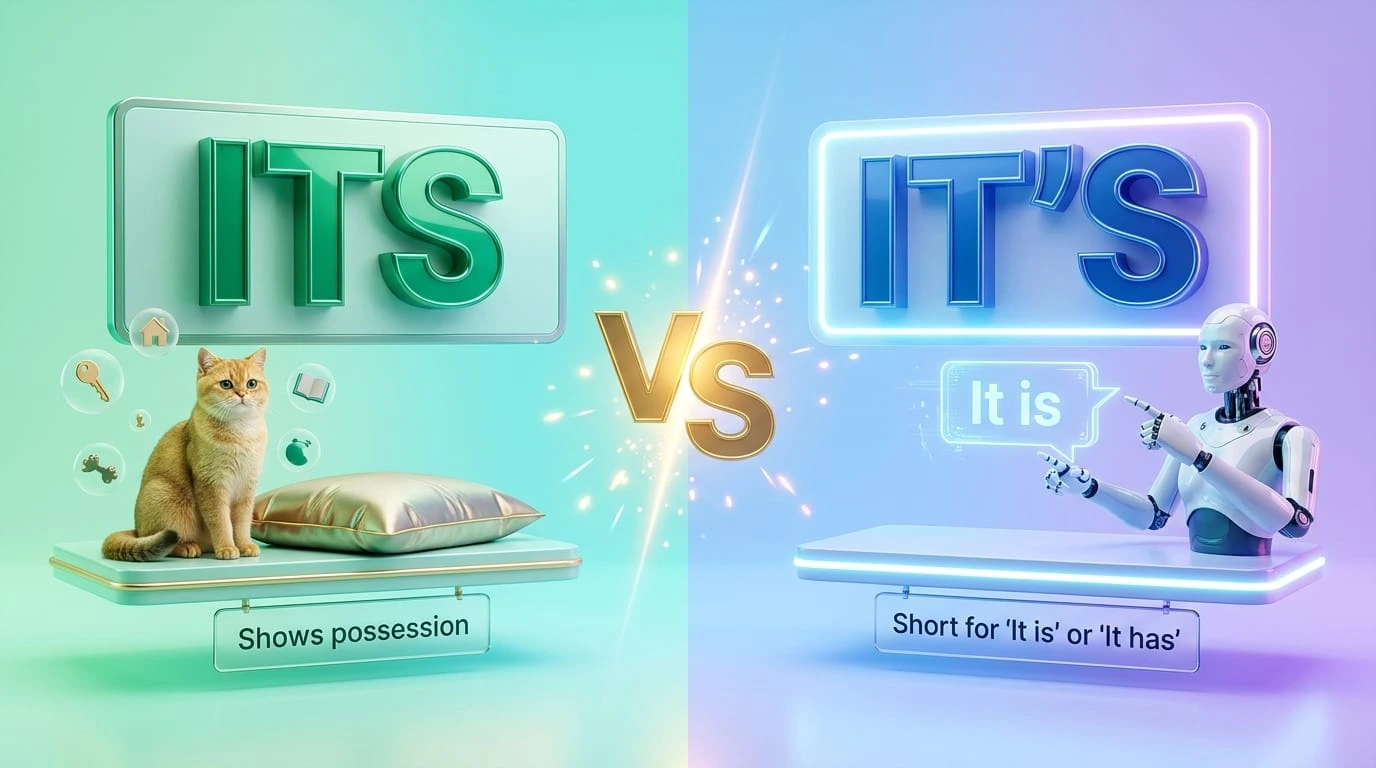 its or it's