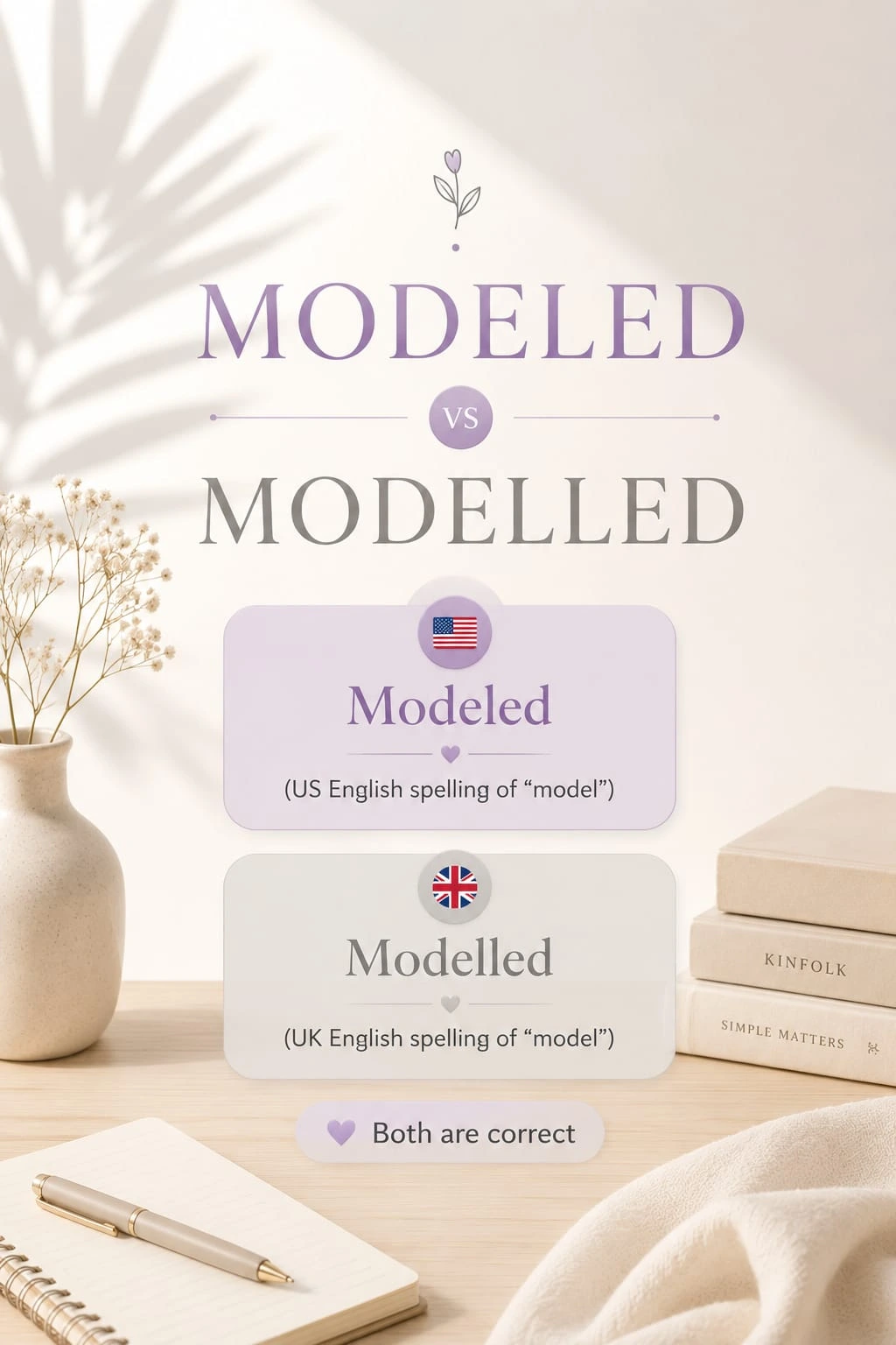 Modeled or Modelled