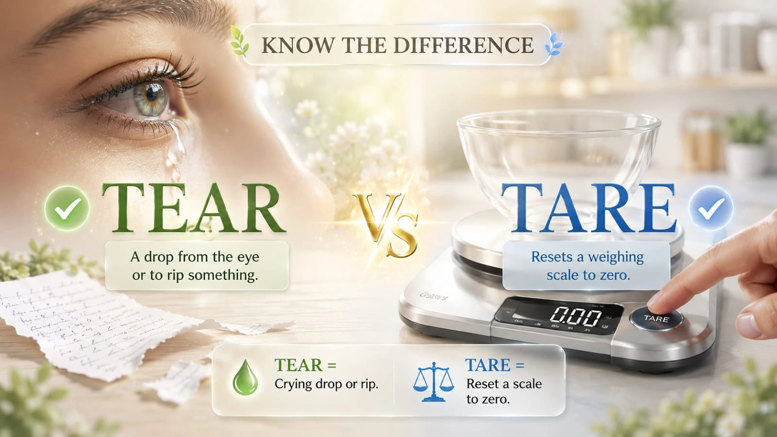 Tear or Tare