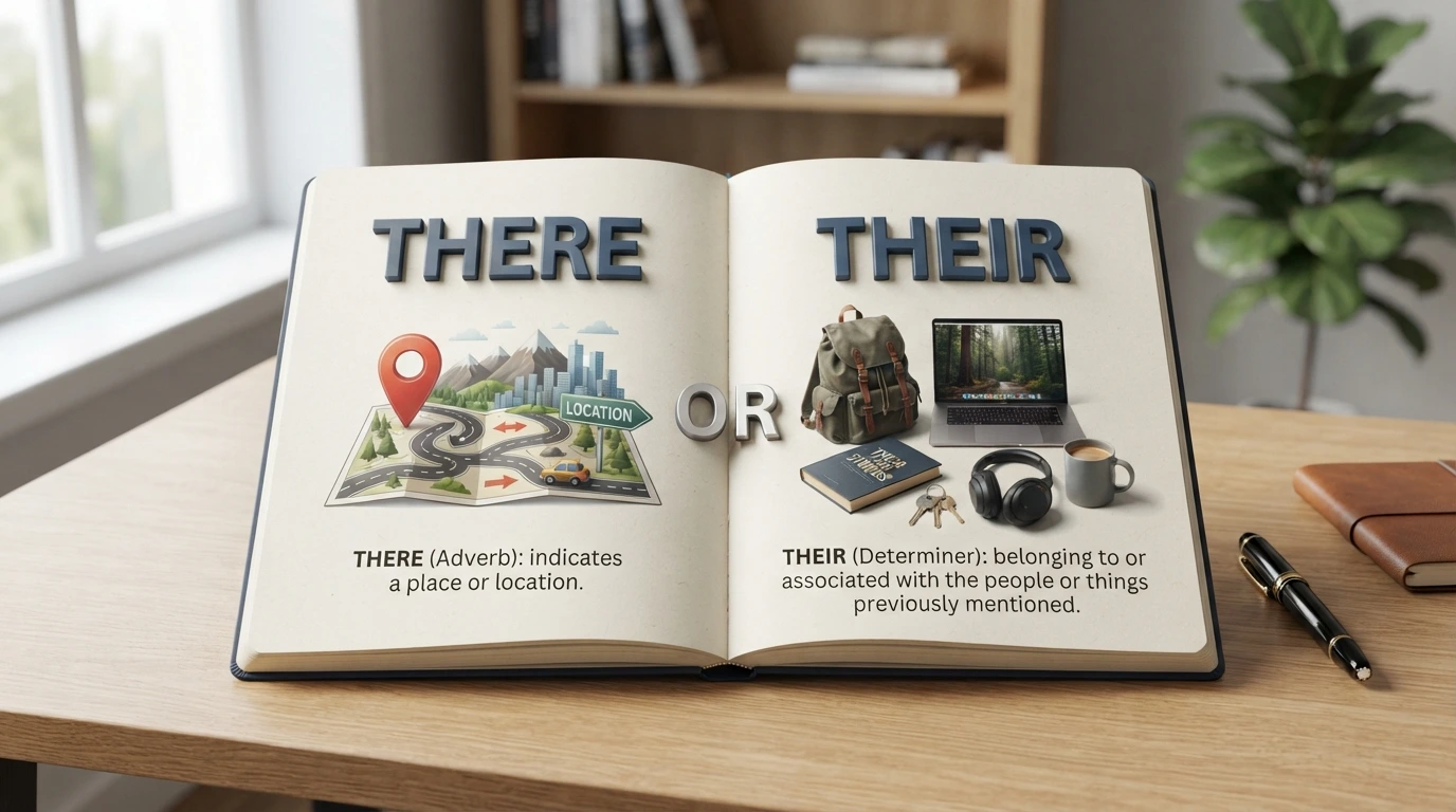 There or Their