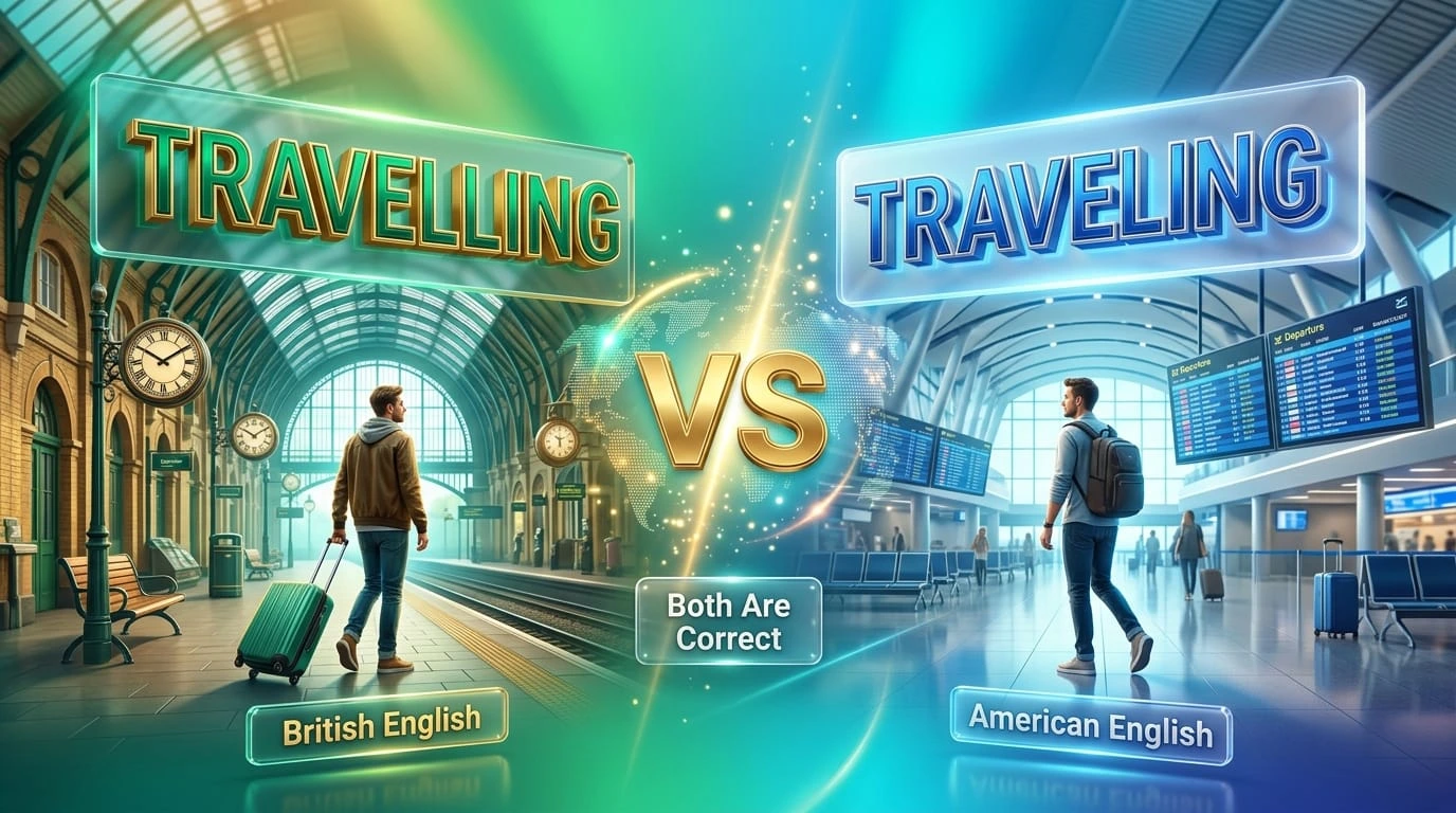 travelling or traveling