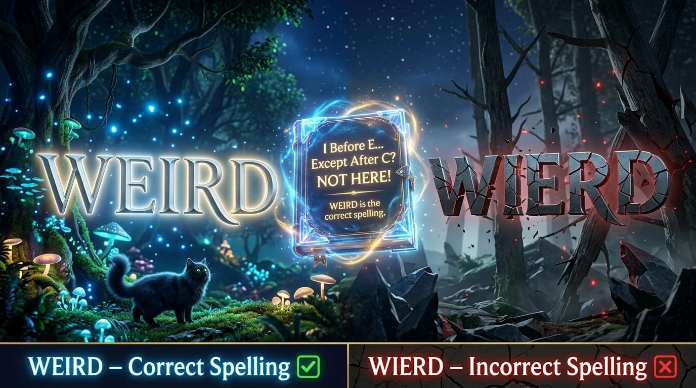 Weird or Wierd