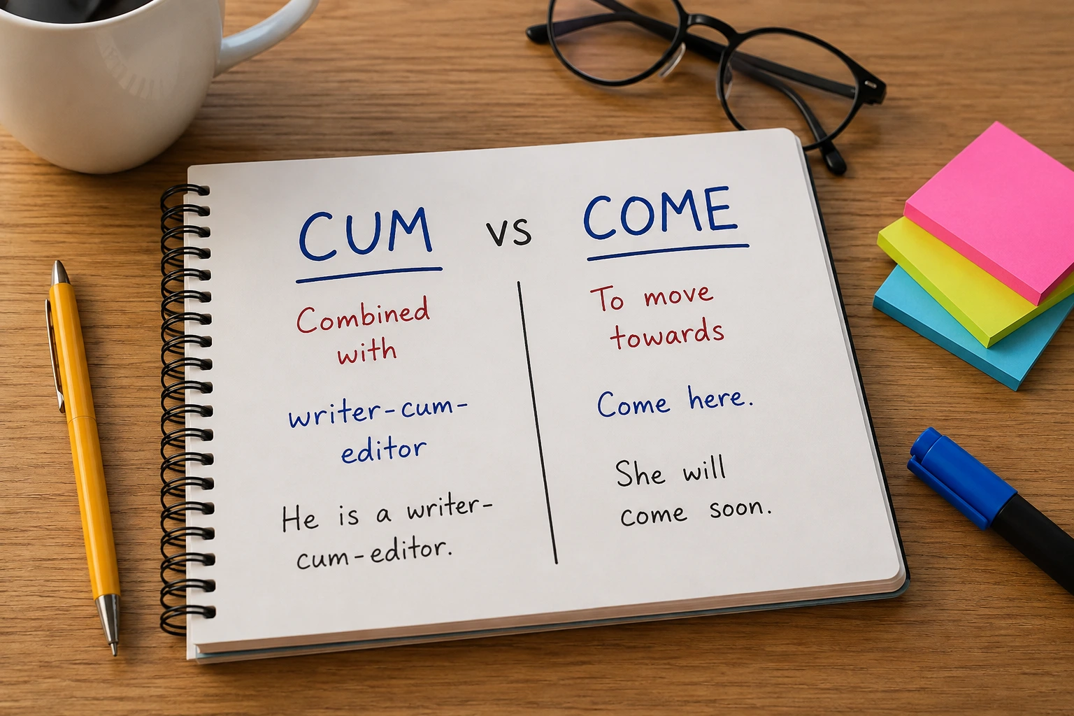 Cum or Come