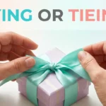 Tying or Tieing